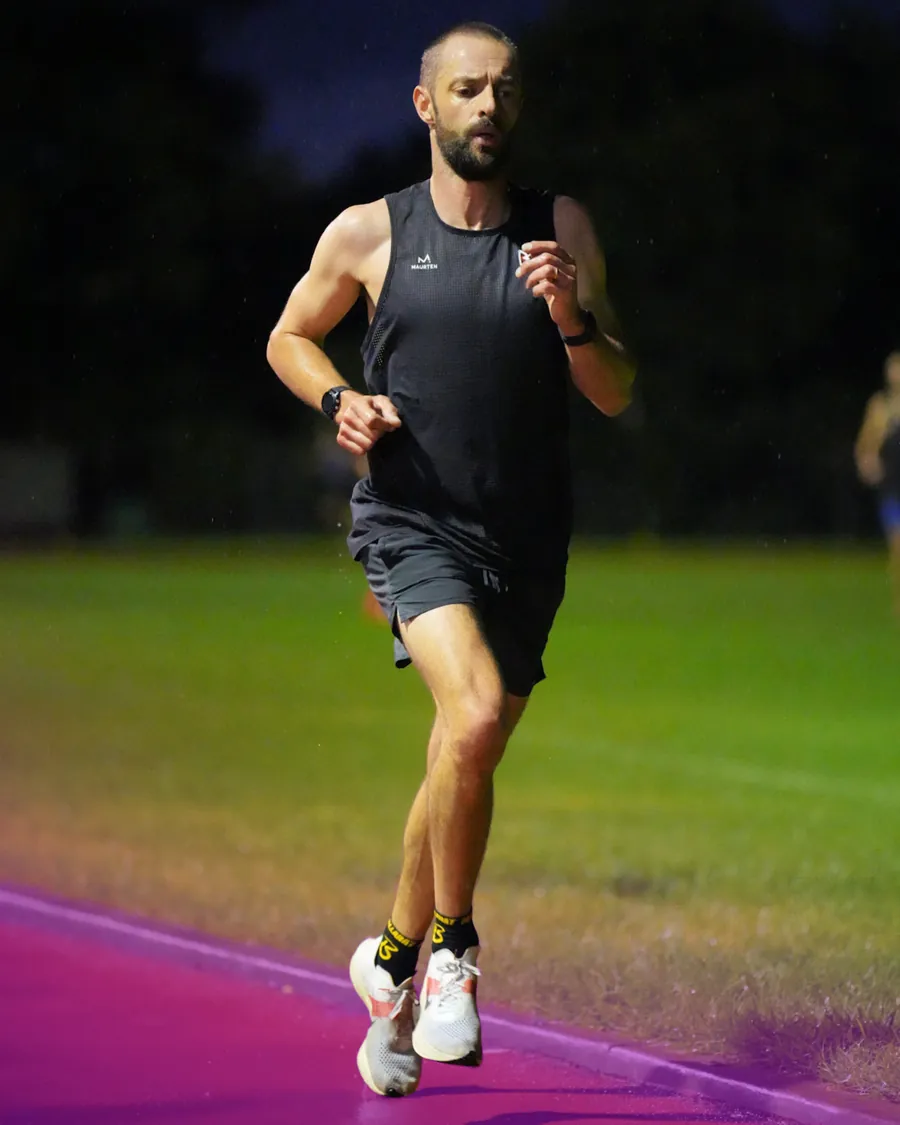 Shane Loorham racing on the track